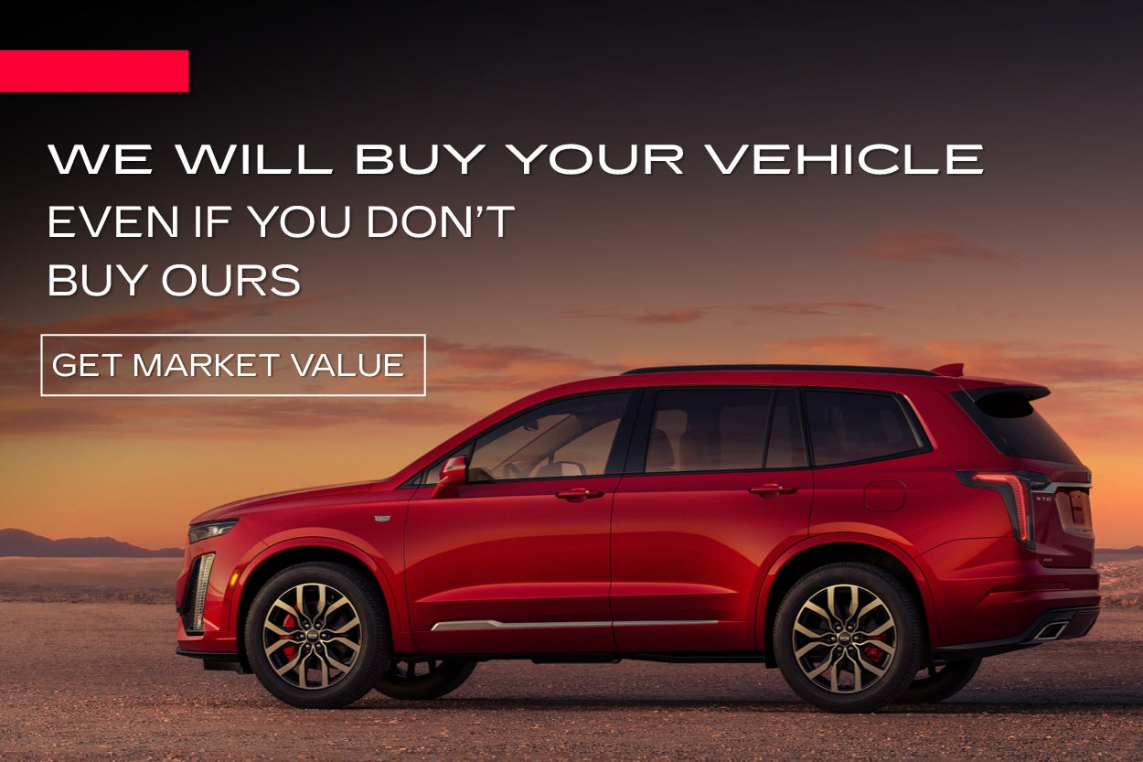 We will buy your vehicle even if you don't buy ours.